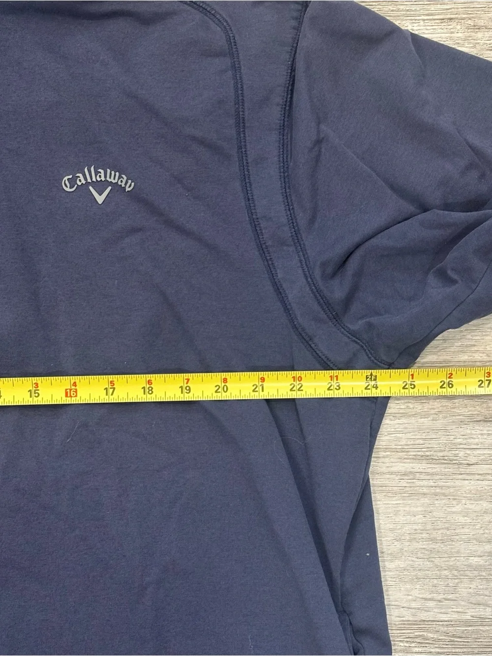 Callaway Men's Navy Half-Zip Performance Pullover Sz xxl gold outdoor